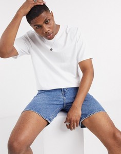 Белая футболка Weekday-Белый