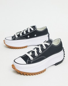 Черные кроссовки Converse Run Star Hike Ox-Черный