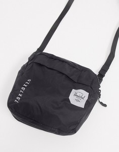 Черная сумка через плечо Herschel Supply Co-Черный