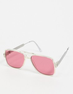 Солнцезащитные очки с розовыми стеклами Spitfire-Очистить