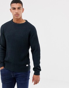 Вязаный джемпер Jack & Jones Originals-Темно-синий
