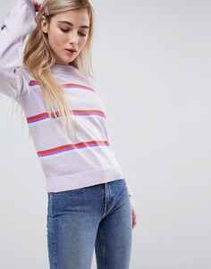 Джемпер с разноцветными полосками ASOS-Мульти