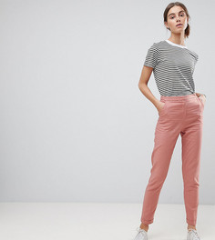 Льняные брюки-сигареты ASOS TALL-Розовый
