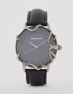 Часы с осьминогом и камнями ASOS EDITION-Черный