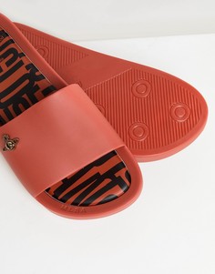 Шлепанцы с логотипом-орбитой Vivienne Westwood For Melissa-Красный