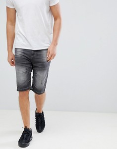 Черные джинсовые шорты Crosshatch-Черный