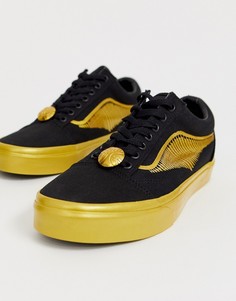 Кроссовки Vans X Harry Potter Golden Snitch Old Skool-Черный