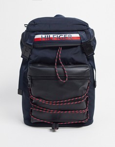 Рюкзак с откидным клапаном Tommy Hilfiger-Синий