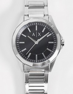 Серебристые часы из нержавеющей стали Armani Exchange-Серебряный