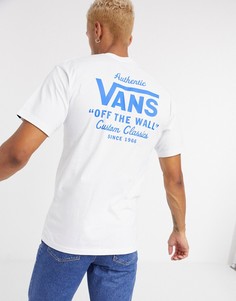 Белая футболка Vans Holder St Classic-Белый