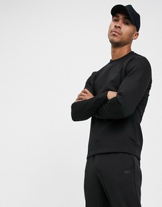 Черный свитшот BOSS Athleisure