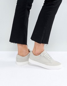 Кроссовки на шнуровке ASOS DOLCETTO-Серый