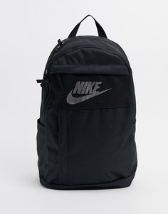 Черный рюкзак с сетчатой вставкой Nike