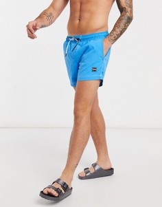 Синие шорты для плавания BOSS bodywear-Синий