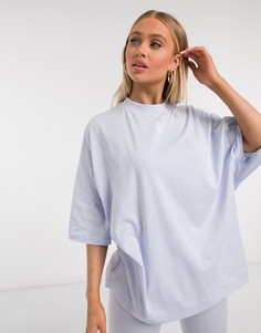 Oversized-футболка из хлопка ASOS 4505-Фиолетовый