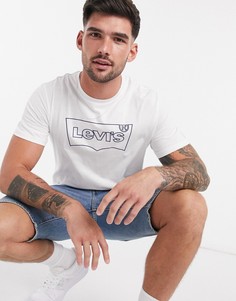 Белая футболка с логотипом Levis-Белый Levis®