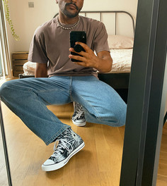 Коричневая футболка Reclaimed Vintage inspired-Коричневый