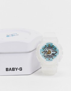 Часы с белым ремешком Casio Baby G BA-110SC-7AER-Белый