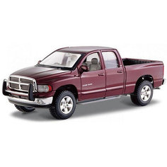 Машинка Maisto Dodge Ram Quad Cab 2002, 1:24