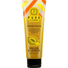 Зубная паста Pure by President Дыня и лимон, 115 мл