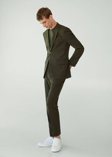 Костюмные брюки slim fit - Brasilia Mango