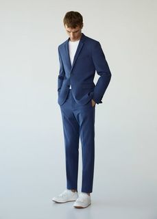 Костюмные брюки super slim fit - Paulo Mango