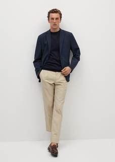Пиджак slim fit из технологичной ткани - Zero Mango