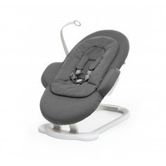 Шезлонг для стульчика Stokke Steps White Deep Grey, темно-серый