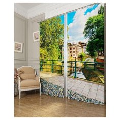 Фотошторы Сирень Прогулка по