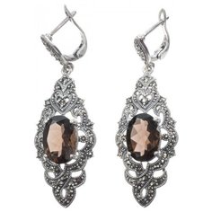 МАРКАЗИТ Серьги с марказитами и