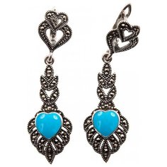 МАРКАЗИТ Серьги с марказитами и