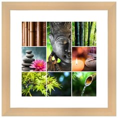 Постер Ekoramka Коллаж бамбук