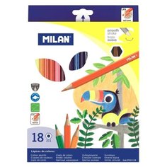 MILAN Карандаши цветные 18