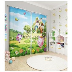 Фотошторы Сирень Нюша и Бараш