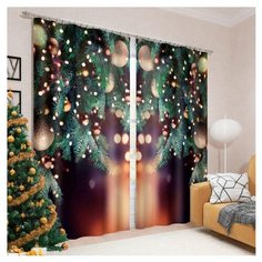 Фотошторы Сирень Зимний вечер