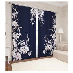 Фотошторы Сирень Полевые травы