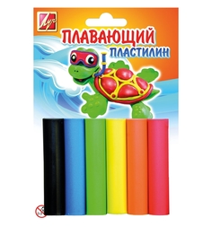 Пластилин плавающий Луч 6 цветов