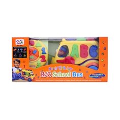 Развивающая игрушка Huile Plastic Toys Школьный автобус разноцветный