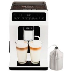 Кофемашина Krups EA8911 Evidence белый/черный
