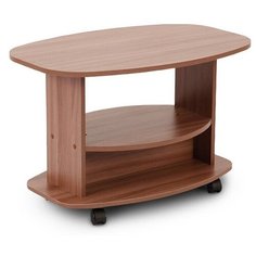 Столик журнальный MEBELSON Лидер, ДхШ: 80.2 х 53.2 см, ясень шимо темный