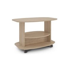 Столик журнальный MEBELSON Лидер, ДхШ: 80.2 х 53.2 см, дуб сонома