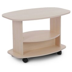 Столик журнальный MEBELSON Лидер, ДхШ: 80.2 х 53.2 см, дуб млечный