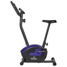 Вертикальный велотренажер ROYAL FITNESS RF-10 черный/синий