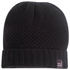 Шапка Paolo Pecora размер 54-56, черный