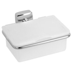 Контейнер для ватных дисков Fixsen Kvadro FX-61318 хром