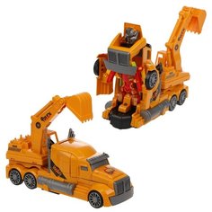 Робот-трансформер Feng Fa Toys Super Car Машина-робот (Экскаватор) AK-929A разноцветный