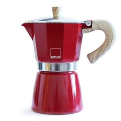 Кофеварка Gnali & Zani Venezia (6 чашек) красный
