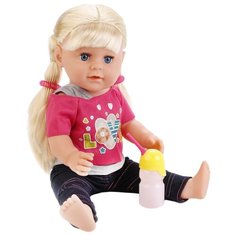 Интерактивная кукла Карапуз Моя любимая сестренка, 45 см, BLS002B-RU