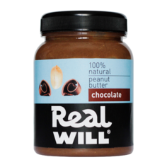 Real Will Арахисовая паста шоколадная 500 г