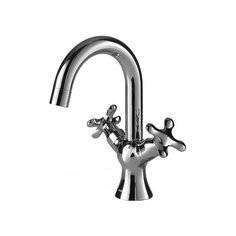 Смеситель для раковины (умывальника) Bravat Summer Rain F177111C-1 (SR0926) двухрычажный